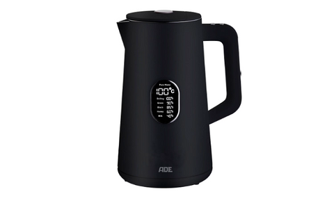 ADE - Wasserkocher - 1.5 Liter - Schwarz